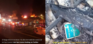 HISTORIA DE COVID19 : :  Ola de incendios (II DE IV)