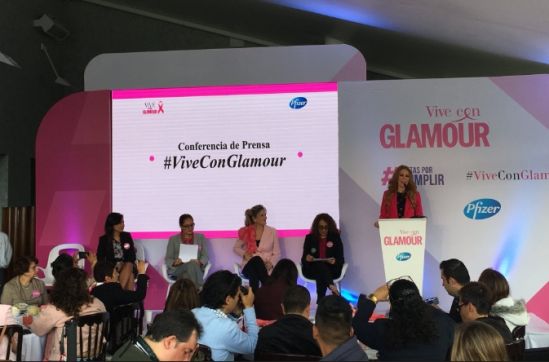 Campaña #ViveConGlamour ayuda a generar conciencia sobre el cáncer de mama