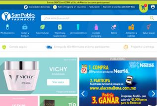 Presenta San Pablo Farmacia su renovada plataforma de comercio electrónico