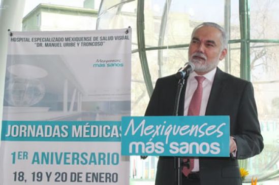 Jornadas Médicas del Hospital Mexiquense de la Salud Visual darán origen a propuesta académica