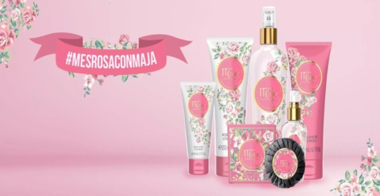 #MesRosaconMaja, la campaña de Maja en apoyo a FUCAM A.C.