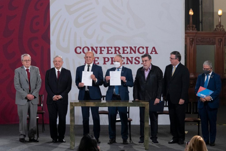 Acuerdo del Gobierno de México-UNOPS para la adquisición de medicamentos en condiciones preferentes