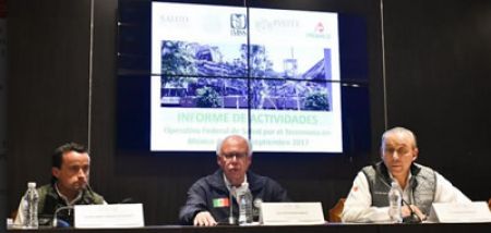 Sector Salud capaz de responder a demanda de atención por sismo en la CDMX