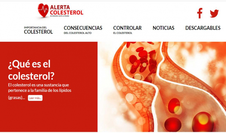 Alerta colesterol, iniciativa de Amgen para el cuidado de la salud cardiovascular