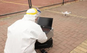 DJI ayuda a combatir el coronavirus con drones