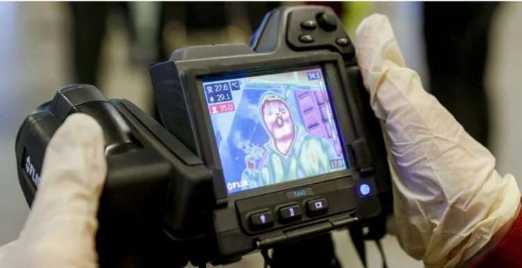 COVID 19, Cámaras termográficas ayudan en la detección de fiebre y altas temperaturas